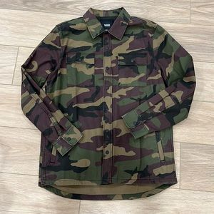 Vans camo military jacket